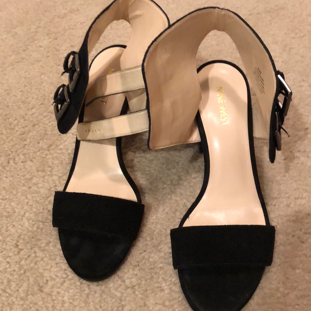 Nine West suede heels